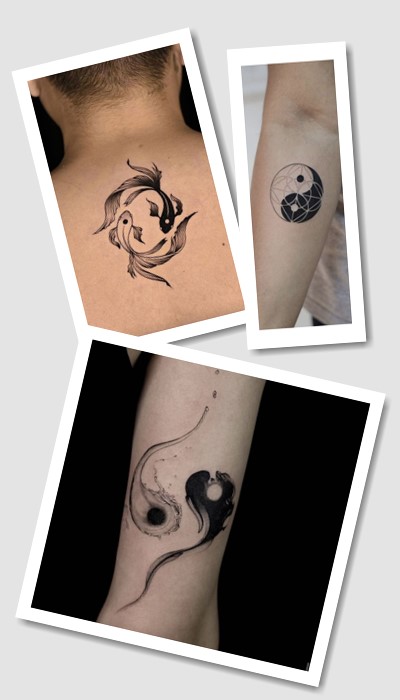 ідеї татуювання Інь-Ян