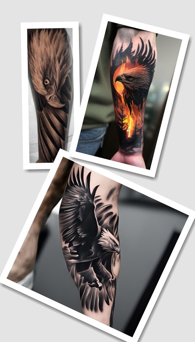 особливості тату Орел