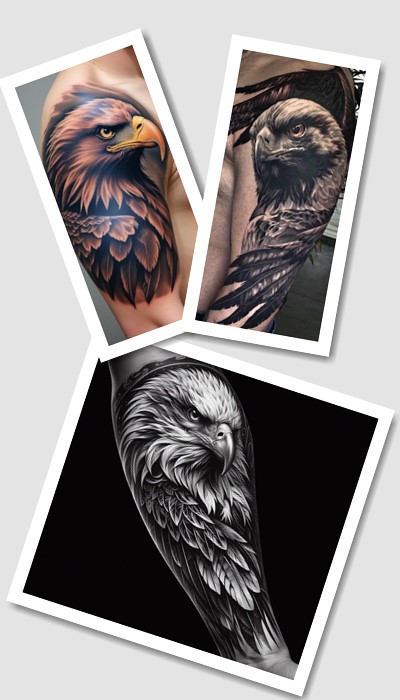 кому підійде тату Орел