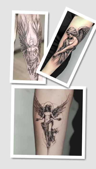 особливості тату Ангел