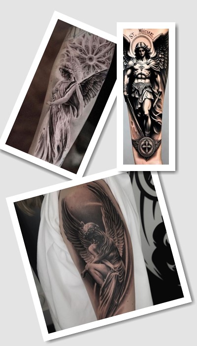 особливості татуювань Ангел