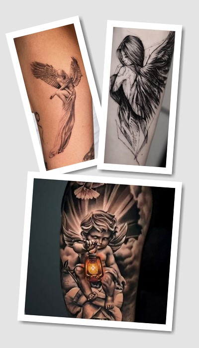 кому підійде тату Ангел