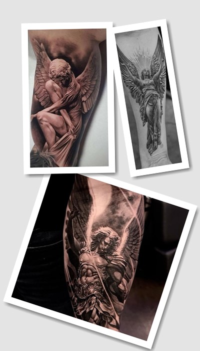 кому підійде татуювання Ангел