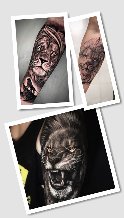 особливості тату Лев