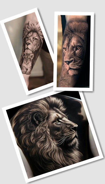 особливості татуювань Лев