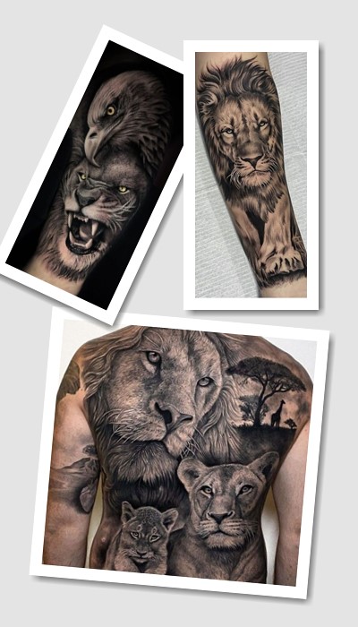 кому підійде татуювання Лев