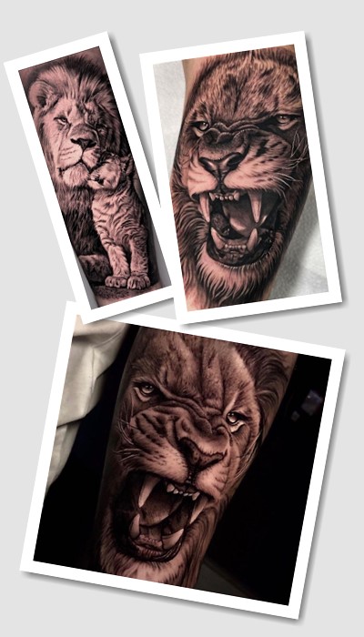ідеї татуювання Лев