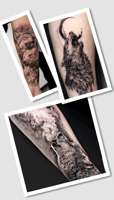 татуювання Вовк