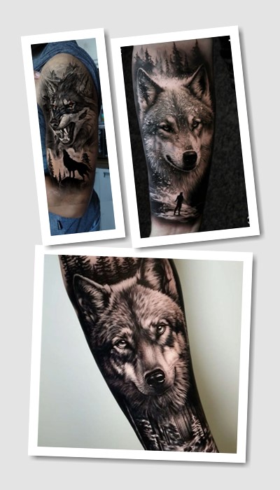 особливості тату Вовк