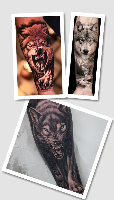 особливості татуювань Вовк