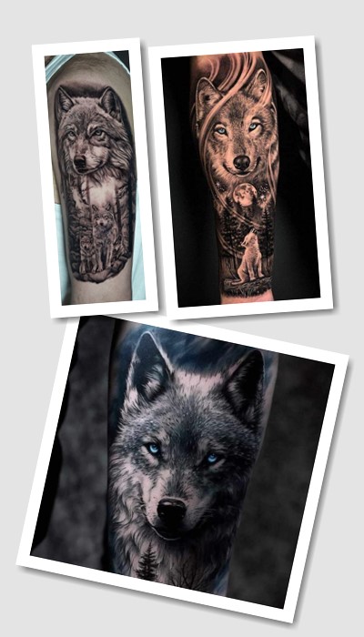 кому підійде татуювання Вовк