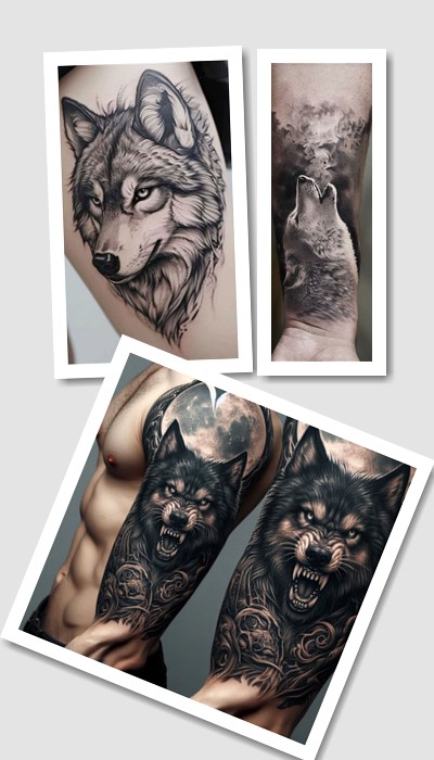 ідеї татуювання Вовк