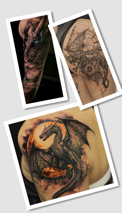 татуювання Дракон у Києві