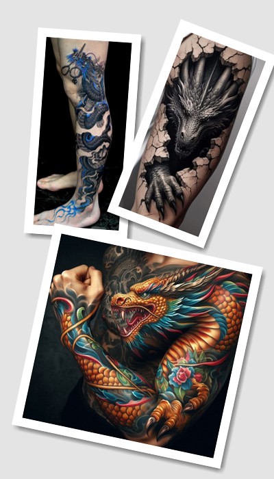 особливості татуювань Дракон