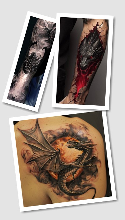 ідеї татуювання Дракон