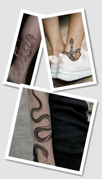 татуювання Змія у Києві