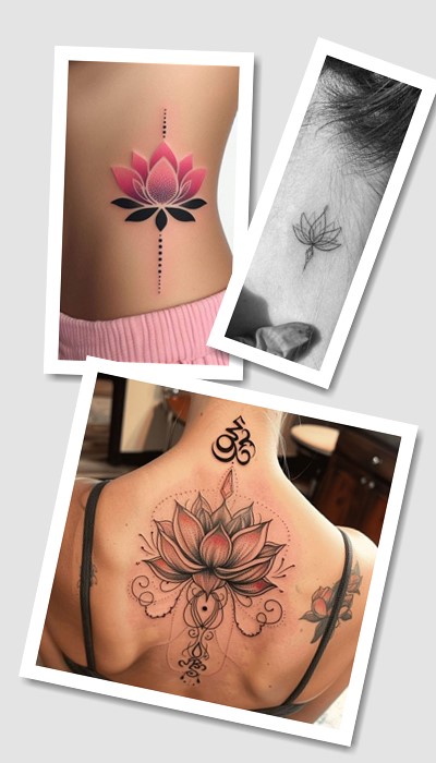 татуювання Лотос