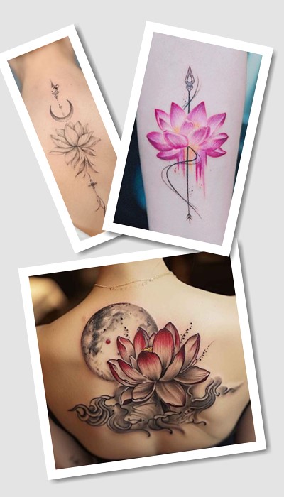 стиль тату Лотос