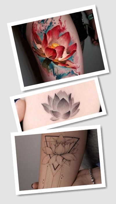кому підійде татуювання Лотос