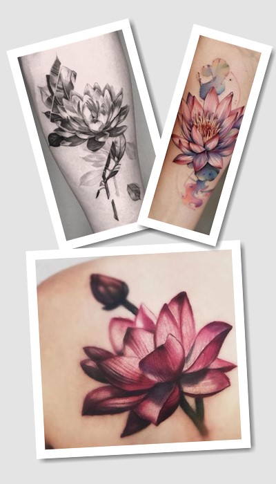 ідеї татуювання Лотос