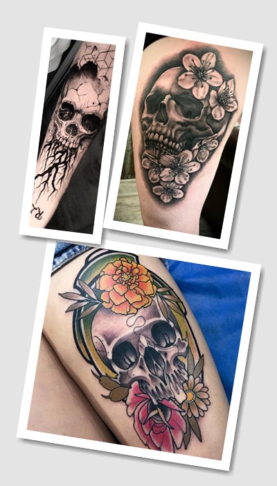 татуювання Череп