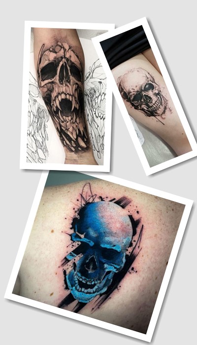 особливості татуювань Череп
