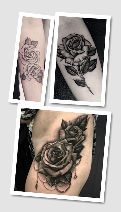 стиль татуювання Троянда