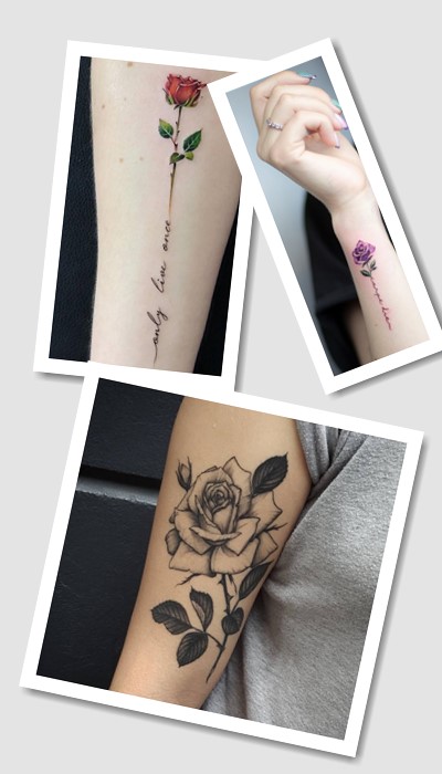 особливості тату Троянда