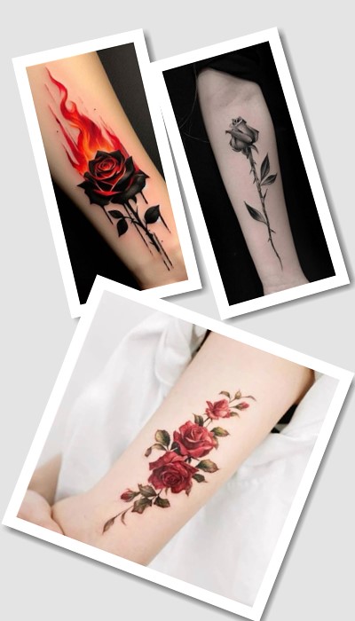 ідеї татуювання Троянда