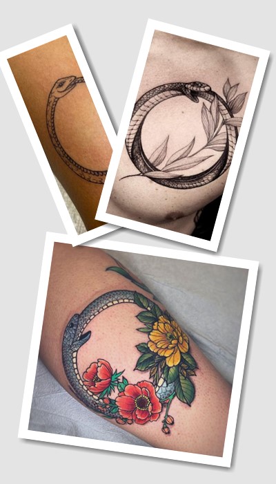 стиль тату Круглі