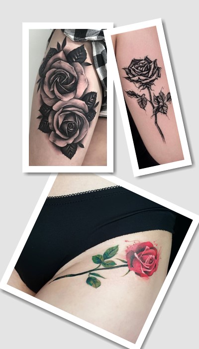 татуювання Квіти у Києві