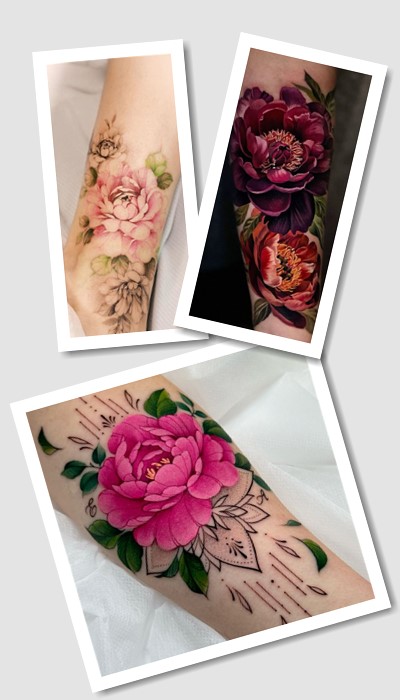 татуювання Квіти
