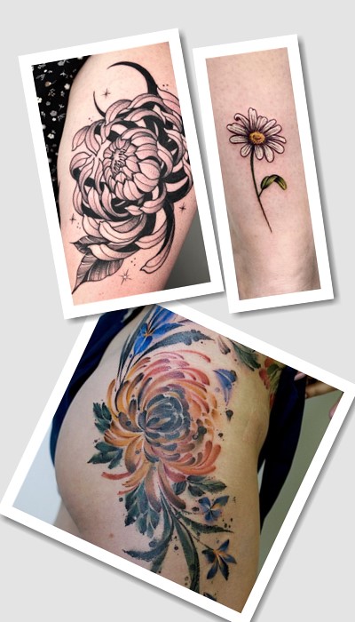 кому підійде тату Квіти