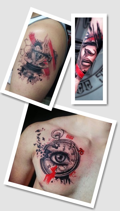 татуювання треш полька у Києві