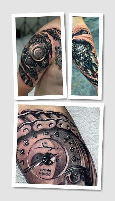 татуювання біомеханіка