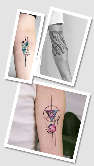 татуювання геометрія