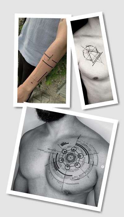 особливості татуювань геометрія