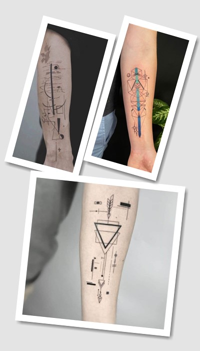 кому підійде тату геометрія