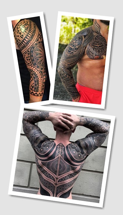 стиль тату полінезія