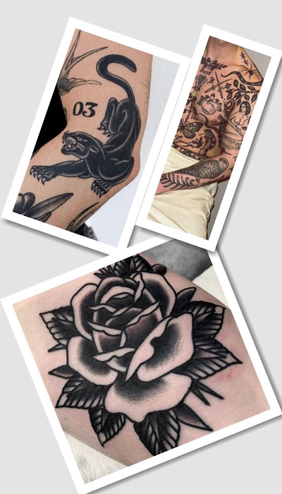 тату олд скул