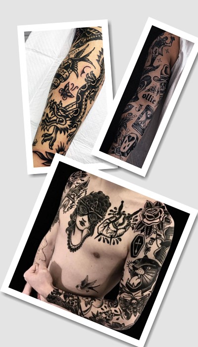 татуювання олд скул у Києві