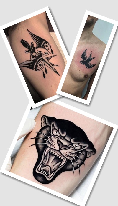 татуювання олд скул