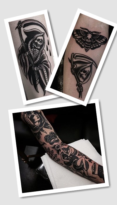 стиль татуювання олд скул