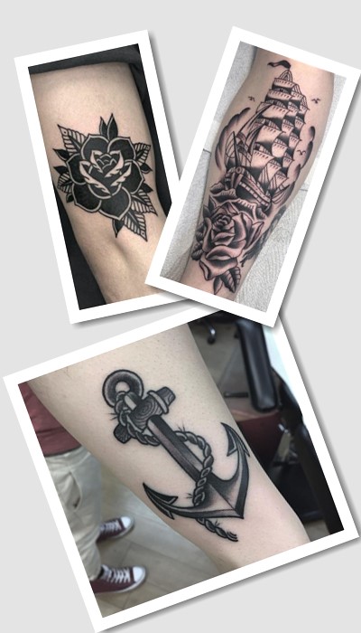 особливості тату олд скул