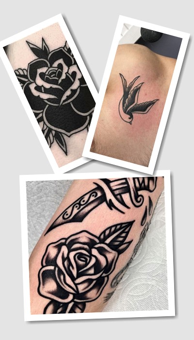 особливості татуювань олд скул