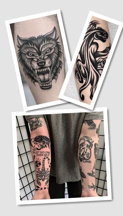 кому підійде татуювання олд скул