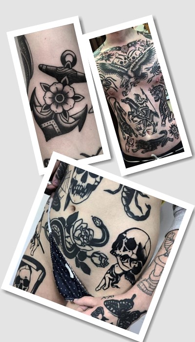 ідеї татуювання олд скул