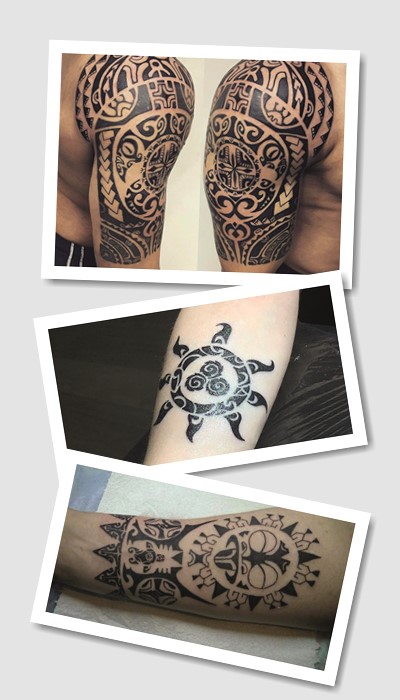 стиль тату етніка