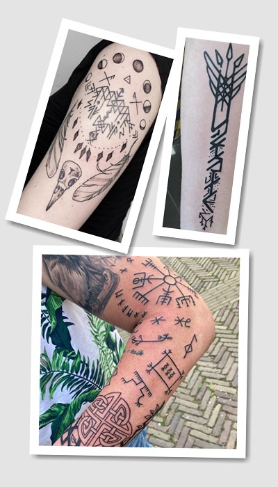 особливості татуювань Руни