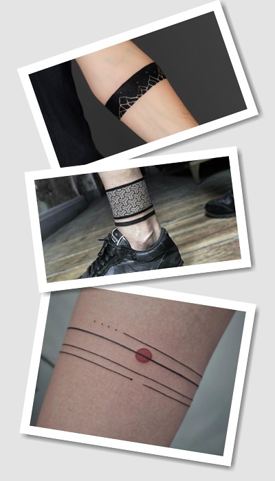 стиль тату Браслет